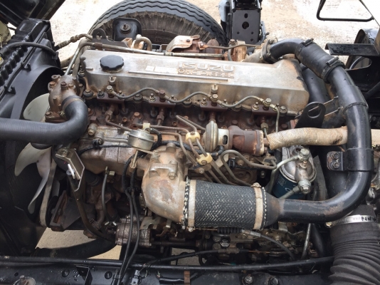 ขาย6ล้อNPR130โทโบ หัวขาวไฟเพชร รถห้างแท้ กระบะดั้มสามิตรยกชุด