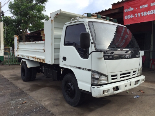 ขาย6ล้อNPR130โทโบ หัวขาวไฟเพชร รถห้างแท้ กระบะดั้มสามิตรยกชุด