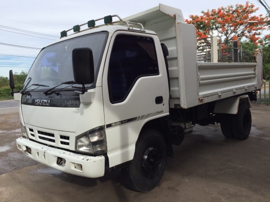 ขาย6ล้อNPR130โทโบ หัวขาวไฟเพชร รถห้างแท้ กระบะดั้มสามิตรยกชุด