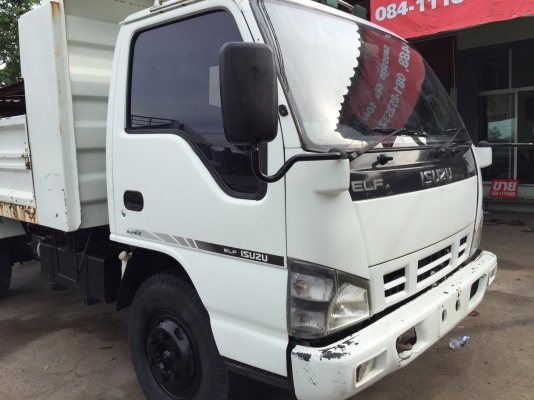 ขาย6ล้อNPR130โทโบ หัวขาวไฟเพชร รถห้างแท้ กระบะดั้มสามิตรยกชุด