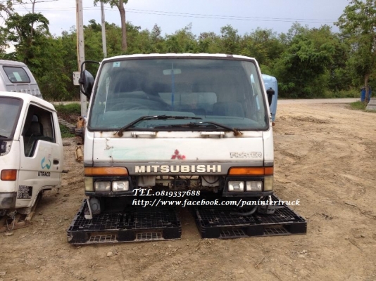 FROM JAPANหัวเก๋งรถบรรทุก6ล้อใหญ่,10 ล้อ(มีแค๊ป)/CABIN MITSUBISHI FUSOรุ่น:FK615M หรือ FUSO (บ้านเรา)"เฉินหลง" ราคาเพียง 58,000 บาท