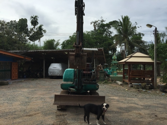 ขายรถขุดเล็ก แบคโครเล็ก komatsu pc30-7 สภาพพร้อมทำงาน