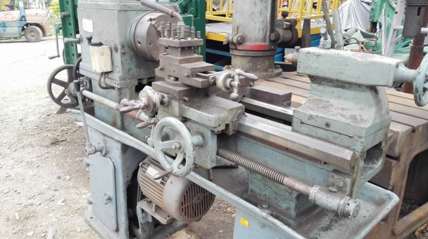 ** SOLD ** กลึงเล็ก TAICHUNG TAIWAN 3 ฟุต 3 เฟส เกียร์กระตุกเพลาเดียวเงียบทุกเกียร์ งานเล็กๆหลังบ้านท่านเชิญมาเทส!!