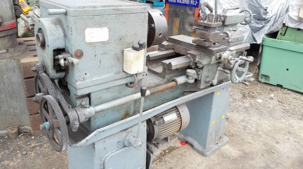 ** SOLD ** กลึงเล็ก TAICHUNG TAIWAN 3 ฟุต 3 เฟส เกียร์กระตุกเพลาเดียวเงียบทุกเกียร์ งานเล็กๆหลังบ้านท่านเชิญมาเทส!!