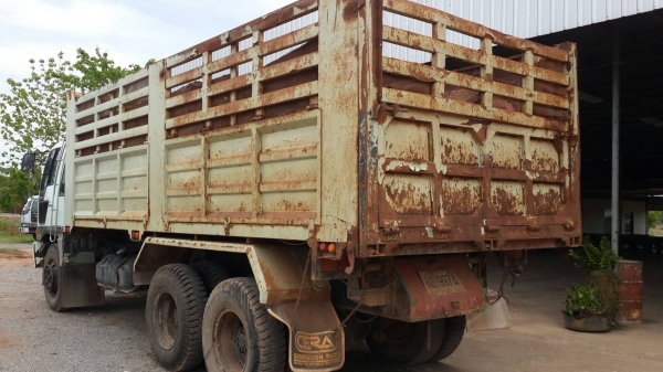 ขายด่วน   HINOFM3HNLD195สองเพลาดั้มสภาพพร้อมใช้สุดๆราคาเบาๆจัดแนนท์ได้โทร0856842587