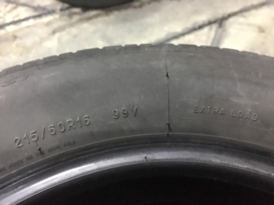 ขาย ยางมือสอง Michelin Primacy 4 เส้น 215/60 R16
