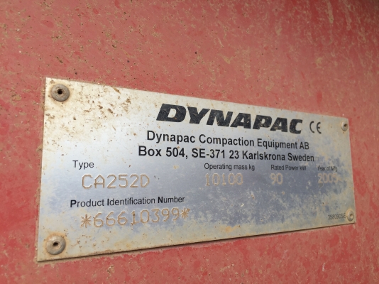 ขายรถบดไดนาแพคCA252D ขายรถบดไดนาแพคCA252D