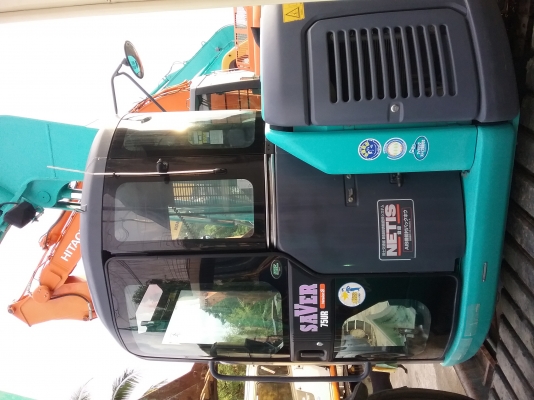 ขายรถนำเข้าเก่านอกแท้ KOBELCO SK75 รถสวย ใช้งานน้อย พร้อมใช้งาน