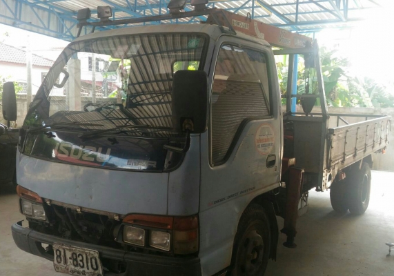 หกล้อ อีซูซุ NKR110ปี40 ติดเครน UNIC 2.5ตัน ท้อง V ช่วงยาว4.30ม สภาพดีพร้อมใช้งาน ทะเบียนพร้อมโอน หกล้อ อีซูซุ NKR110ปี40 ติดเครน UNIC 2.5ตัน ท้อง V ช่วงยาว4.30ม สภาพดีพร้อมใช้งาน ทะเบียนพร้อมโอน