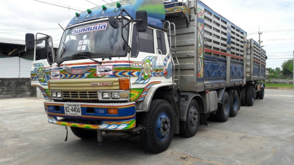 ขาย 895,000บ 12ล้อ ฮีโน่ FM 226EM100-220 แม่ลูก 2เพา ดั้มเกษตร สภาพดีสวยมากๆพร้อมใช้งาน ทะเบียนพร้อมโอน