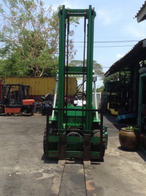 +++ ขายโฟล์คลิฟท์  NISSAN FG40  ขนาด  4  ตัน  เครื่องยนต์เบนซิน  เสา  6  เมตร  เกียร์ออโตเมติค  ยางตัน