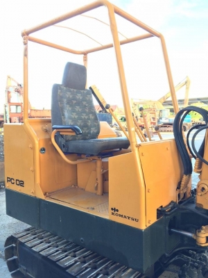 KOMATSU PC20 ราคา 150000 รถเก่านำเข้าจากญี่ปุ่นไม่เคยใช้งานในไทย