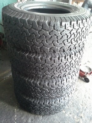 BF All USA. 265/75/16 ปลายปี11 สภาพดี 1ชุด