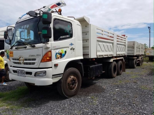 ขายบรรทุก ฮีโน่ เมก้า พ่วงดั้มกระบะสามมิตร ขายบรรทุก ฮีโน่ เมก้า พ่วงดั้มกระบะสามมิตร