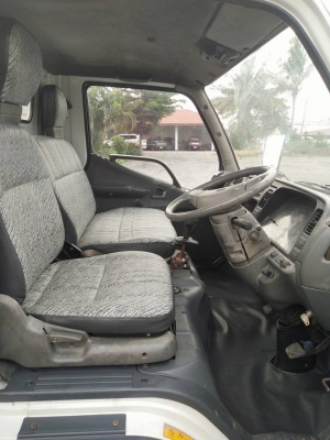 ขายหกล้อมิตซูช่วงสั้น3เมตร กระบะเนียมต่อใหม่ รถปี46ห้างแท้ เครื่อง110แรงม้า รถพร้อมใช้ทะเบียนพร้อม