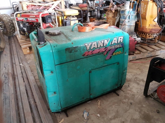 ขายตู้ปั่นไฟเก่านอก YANMAR 3 กิโล 220V แปลงไฟแล้วใช้งานได้เลย