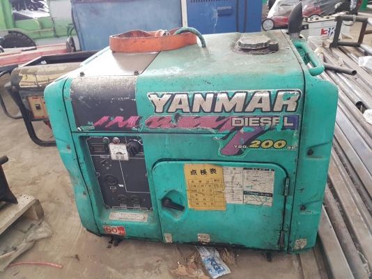 ขายตู้ปั่นไฟเก่านอก YANMAR 3 กิโล 220V แปลงไฟแล้วใช้งานได้เลย ขายตู้ปั่นไฟเก่านอก YANMAR 3 กิโล 220V แปลงไฟแล้วใช้งานได้เลย
