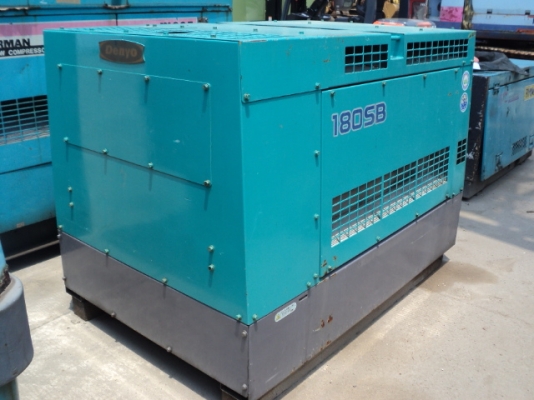 ปั้มลม DENYO DIS180SB2 มือสองนำเข้าจากญี่ปุ่นครับ