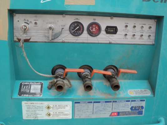 ปั้มลม DENYO DIS180SB2 มือสองนำเข้าจากญี่ปุ่นครับ