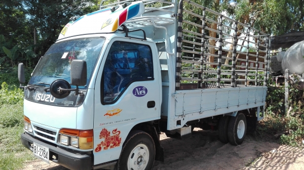 6 ล้อ ISUZU nkr 110 แรงปี 40 ห้างแท้เครื่องดีเกียเฟืองท้ายดีแคชซีแจ่มสวยจบเลยพร้อมใช้พร้อมโอน