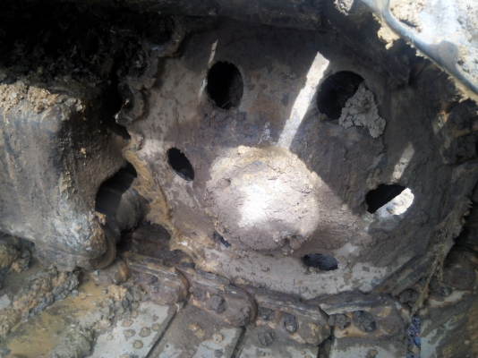 ขายรถแบคโฮ KOMATSU PC120-1 พร้อมหัวคีปไม้ ราคา 400000