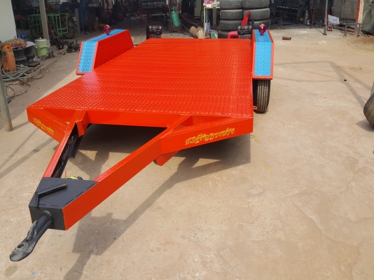 พ่วงลากจูงบรรทุกรถเกี่ยวคูโบต้า 105 แรง