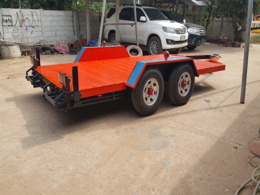 พ่วงลากจูงบรรทุกรถเกี่ยวคูโบต้า 105 แรง