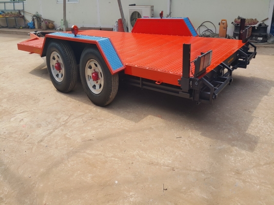 พ่วงลากจูงบรรทุกรถเกี่ยวคูโบต้า 105 แรง