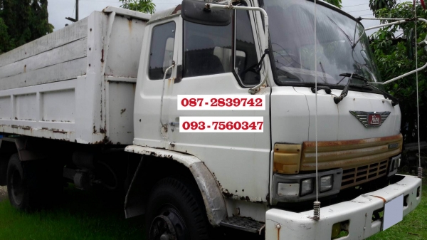 ขายคู่(ไม่แยกขาย) รถด้ัมพ์ 6 ล้อ ยาง 9.00-20 HINO