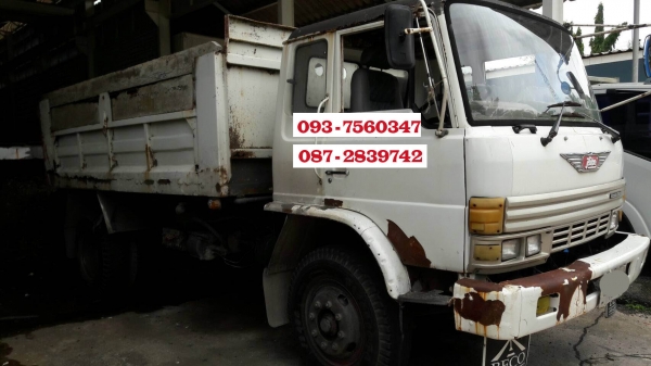 ขายคู่(ไม่แยกขาย) รถด้ัมพ์ 6 ล้อ ยาง 9.00-20 HINO