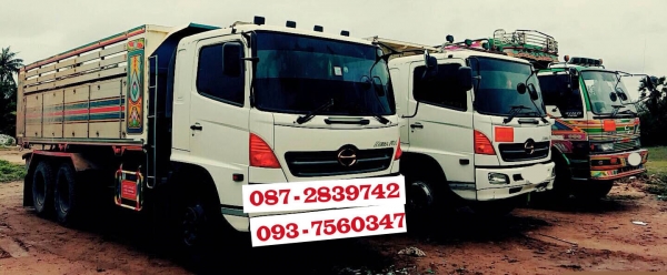 แยกขายมีให้เลือก 2 คัน รถดั้มพ์ 10 ล้อ 2 เพลา