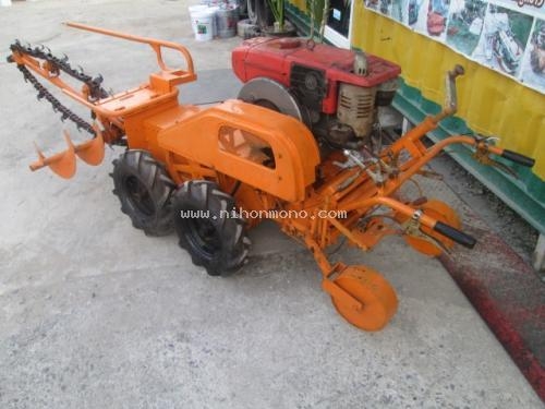 NEW รถขุดร่องดินเดินตาม  HINODE   TM-C1J  รหัสสินค้า : 80904251 www.nihonmono.com