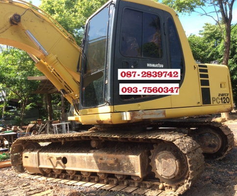 ขายรถแบคโฮ KOMATSU PC120-6