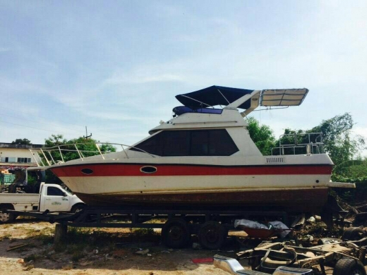 โปรโมชั่นครับ เรือใหญ่ จอดนาน ขายเอาตังค์คืนยอมขาดทุน เรือยาว 27 กว่าๆ เครื่องวอลโว่ แพนต้าดีเซล เทอร์โบ อินเตอร์คูลเลอร์ 300 ในราคา 699,000฿ เองครับ ‪#&lrm;สนใจสอบถาม‬ โทร. 081-4047671 คุณนรินทร์