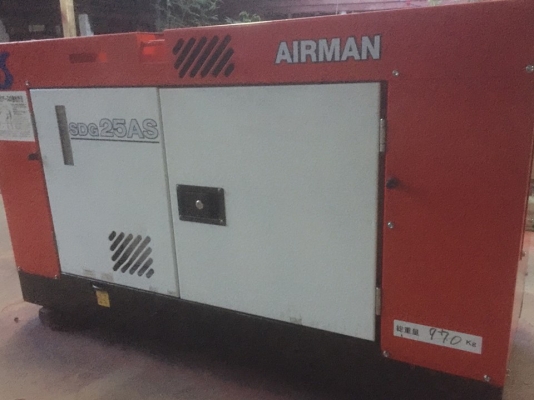 ขายเครื่องปั่นไฟสภาพดี มือสองจากญี่ปุ่น พร้อมใช้งาน