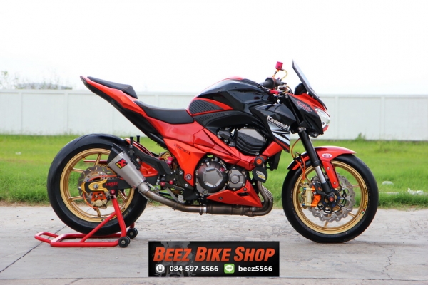 << ดาวน์ 105,000>>ขาย Kawasaki Z800 รุ่นปี 2014 แต่งฟูลออฟชั่น สภาพสวย ทะเบียนพร้อมโอน