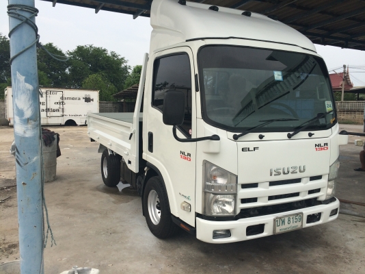 ISUZU NLR 130แรงม้า ปี55 กะบะเหล็กต่อใหม่ ป้ายเล็กไม่ติดเวลา สภาพสวยพร้อมใช้งาน