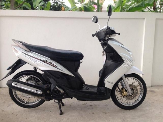 Yamaha Mio ตาโต แท้เดิม มาก สีขาว ภาษีไม่ขาดต่อ