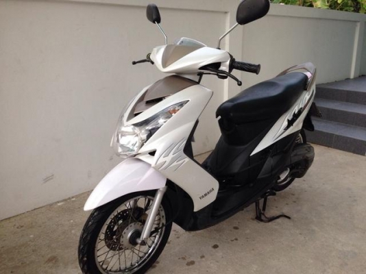 Yamaha Mio ตาโต แท้เดิม มาก สีขาว ภาษีไม่ขาดต่อ