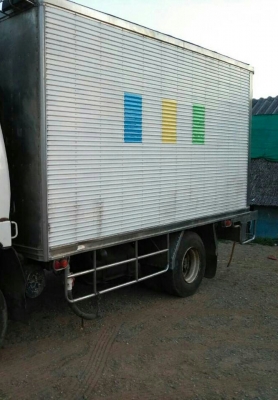 ขายแล้วครับ หกล้อ ฮีโน่ KM 777 บรรทุกตู้เปียก ช่วงยาว4.30ม แอร์ พ.เวอร์ สภาพดีสวยพร้อมใช้ (เหมาะสำหรับวิ่งส่งน้ำแข็ง) ทะเบียนพร้อมโอน