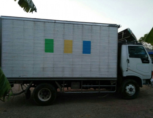 ขายแล้วครับ หกล้อ ฮีโน่ KM 777 บรรทุกตู้เปียก ช่วงยาว4.30ม แอร์ พ.เวอร์ สภาพดีสวยพร้อมใช้ (เหมาะสำหรับวิ่งส่งน้ำแข็ง) ทะเบียนพร้อมโอน