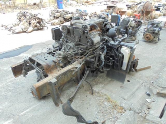 ขายเครื่อง Hino SO5C พร้อมเกียร์ขับเคลื่อนสี่ล้อมีชุดเพลาหน้า