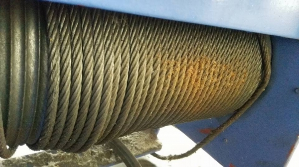 ** SOLD ** รอกสลิงไฟฟ้าพร้อมตัวเดิน TOYO HOIST JAPAN 0.5 ตัน สดนอกลงตู้ 3 เฟส 200V ใหม่ 100\% ไม่เคยใช้งาน!!