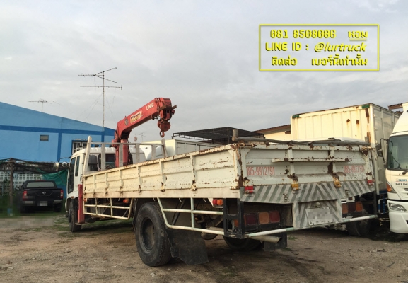 ISUZU Deca เครื่อง 200 ปี48 หกล้อติดเครน Unic UCAN 5ตัน 4ปลอก