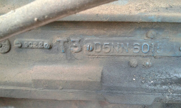 ขาย รถไถ FORD 6600 T3 เอกสารเล่มทะเบียนครบ อุปกรณ์มีใบดันหน้า และโครงผาน 3