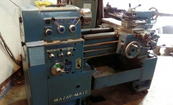 **ขายถูกๆครับ**เครื่องกลึงมือสองจากญี่ปุ่น.YAMAZAKI MAZAK-MATE 5Feet..เกลียวนิ้วมิล เบรคดีนลากล้อ หัวจบใหม่ๆ สภาพสมบูรณ์ แน่นๆ พร้อมใช้งานคุณภาพดีมากๆครับ