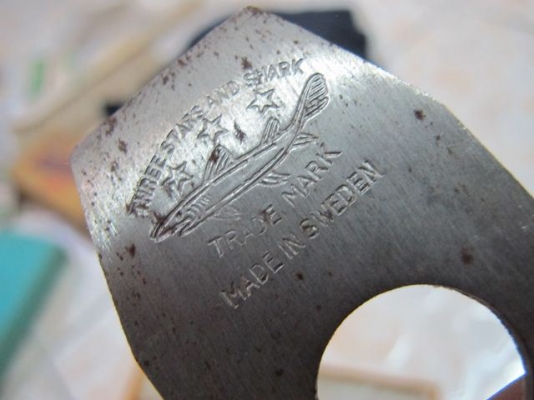 ขายใบกบตราฉลามสามดาว1 1/2" made in Sweden.ใหม่เก่าเก็บ