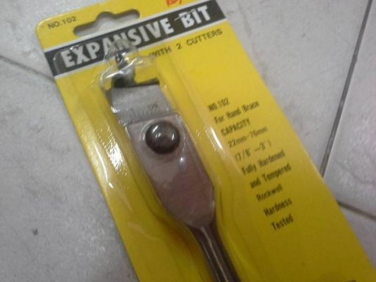 ขายดอกสว่านข้อเสือEXPANSIVE BIT 7/8"-3" 22mm-76mm