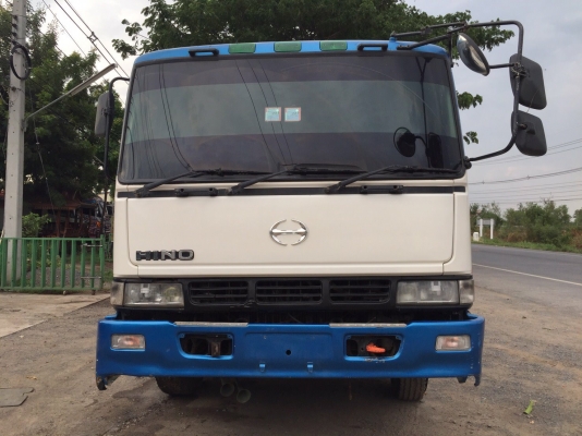 รถ12ล้อHinoโปรเฟีย2เพลา 240แรงติดเครนUNIC500ท้องV6ปลอก5ชัก