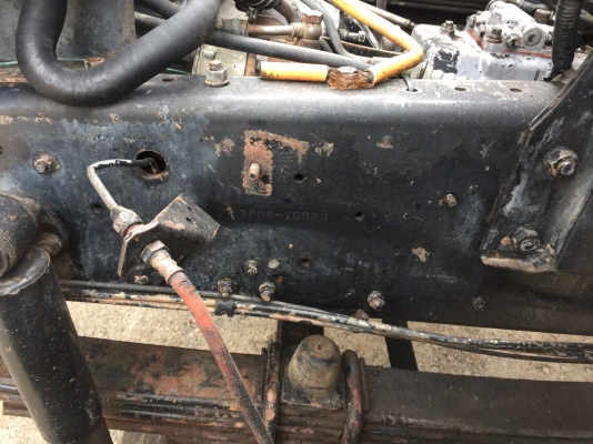 รถ12ล้อHinoโปรเฟีย2เพลา 240แรงติดเครนUNIC500ท้องV6ปลอก5ชัก